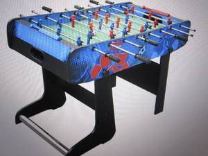 lot 69 image: gladiator 48 inch foosball table op...