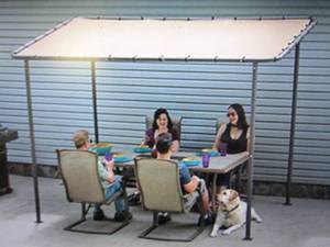 lot 93 image: shelter logic 10 foot x 6 foot sola...