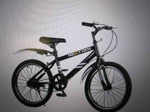 lot 105 image: nex gen kids 20 inch black bike ope...
