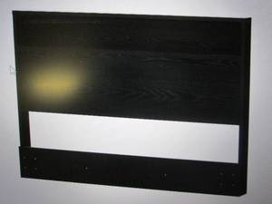 lot 110 image: holland fullqueen headboard gray o...