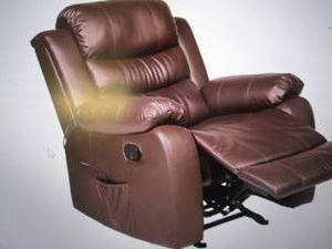 lot 121 image: massage recliner looks new open box...