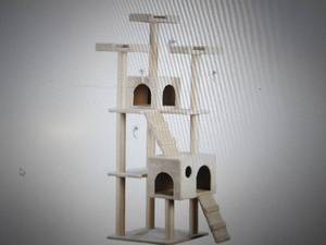 lot 143 image: 7 tier 72 inch cat tree open box ...