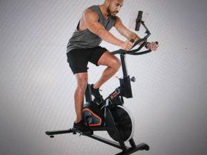 lot 146 image: eclipse spin excersie bike retail $...