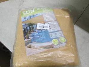 lot 200 image: sunshade sail 8 foot x 12 foot ...