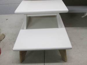 lot 209 image: pottery barn kids wood step stool ...