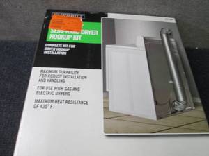 lot 22 image: Everbilt 4 in. x 8 ft. All Metal Dr...