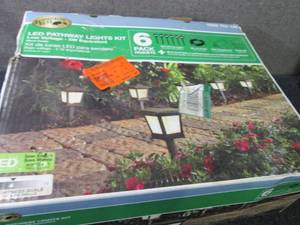 lot 26 image: Hampton Bay Low Voltage Black Outdo...