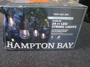 lot 31 image: Hampton Bay 12-Light IndoorOutdoor...