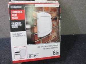 lot 34 image: Everbilt Louvered Vent Hood 6 inch ...