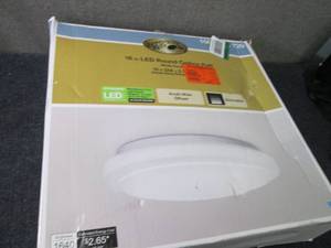 lot 39 image: Hampton Bay 16 in. Bright White Rou...