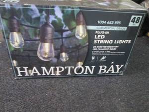 lot 53 image: Hampton Bay 24-Light IndoorOutdoor...