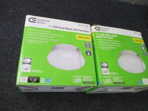 lot 60 image: 2 Commercial Electric Spin Light 7 ...