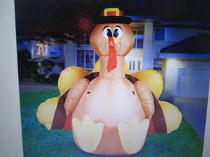 lot 101 image: Joiedomi 6 ft Thanksgiving Turkey w...