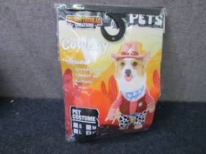 lot 147 image: Spooktacular Creations XL Pet Cowbo...