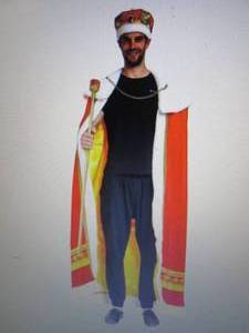 lot 152 image: Spooktacular Creations Adult Kings ...