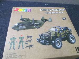 lot 155 image: Joyin Military Vehicles open box...