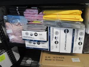 lot 158 image: Large Shelf of UnsoldUnclaimed ite...