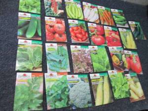 lot 178 image: 25 Assorted Packs of Burpee Vegetab...