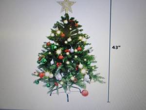 lot 191 image: Joiedomi 4FT DIY Christmas Tree ope...