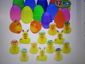 lot 207 image: Joyin Easter Eggs With Rubber Ducki...