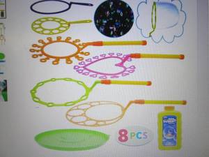 lot 209 image: Joyin Bubble Maker Wands open box R...