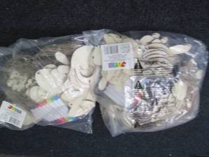 lot 217 image: 2 Sets DIY 60 Pieces Easter Wooden ...