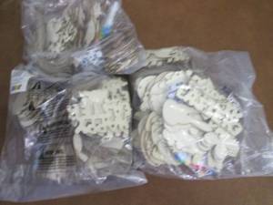 lot 219 image: 3 Sets DIY 60 Pieces Easter Wooden ...