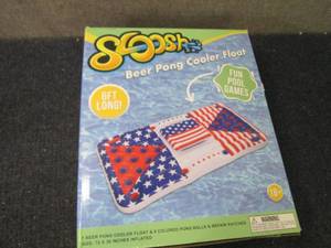 lot 235 image: Sloosh - Beer Pong Inflatable Float...