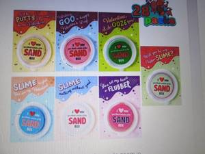 lot 242 image: Joyin 28 Pack Valentines Sand Sli...