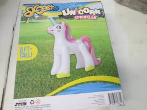 lot 309 image: Sloosh Unicorn Sprinkler Inflatable...