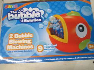 lot 311 image: 2 Joyin Bubble Blowing Machine open...