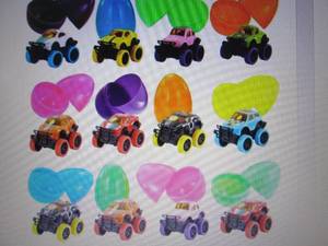 lot 340 image: Joyin 12 Pieces Pullback Monster Ca...