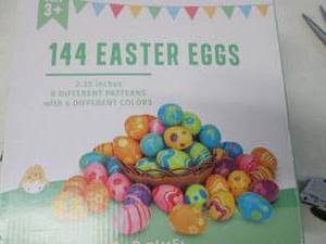 lot 341 image: Joyin 144 Easter Eggs open box...