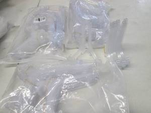 lot 379 image: 3 Pk Assorted Sized Frame Holders...
