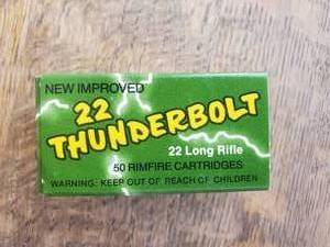 Thunderbolt 22 Long Rifle Bullets