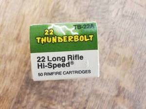 Thunderbolt 22 Long Rifle Bullets