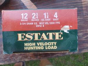 Estate 20 GA 2 34 7 12 Shot