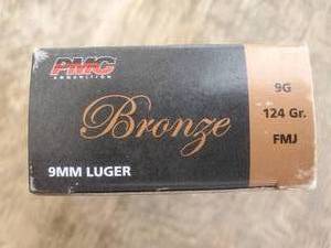 PMC 9MM Luger Cartridges