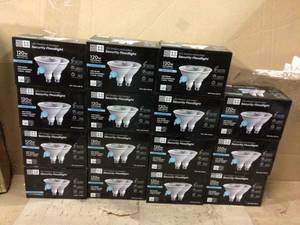 lot 95 image: KODO 120-Watt Equivalent PAR38 LED Motion Sensor Flood Light Bulb Daylight (2-Pack) Customer Returns See Pictures