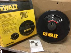 lot 99 image: DEWALT 18 in. Surface Cleaner for Gas Pressure Washers Rated up to 3700 PSI Customer Returns See Pictures