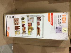 HDX 5-Shelf Chrome Deco Wire Customer Returns See Pictures&nbsp