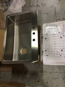 Elkay Kitchen Faucet stainless Steel see pictures