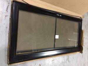 Andersen 36 in. x 80 in. 4000 Series Black Left-Hand Fullview Aluminum Storm Door Customer Returns See Pictures&nbsp