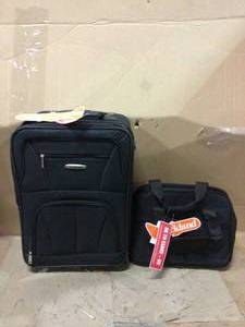 Rockland Rockland 2 Piece Luggage Set F102 13 x 7.5 x 19 12 x 11 x 5.5 Customer Returns See Pictures&nbsp