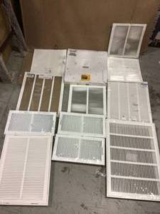 MIX LOT OF TruAire 16 in. x 8 in. 2 Way WallCeiling Register Customer Returns See Pictures&nbsp