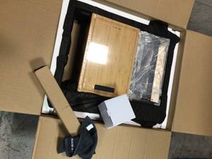 All-in-One Drop-In Stainless Steel 27 in. 4-Hole Single Bowl Kitchen Workstation Sink with Faucet and Accessories by Glacier Bay