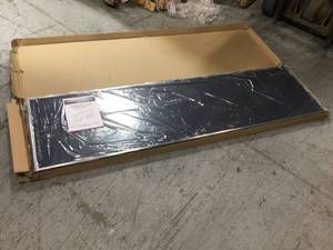 84 in. Stainless Steel Work Surface for Heavy Duty Welded Steel Garage Storage System by Husky