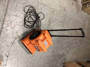 1625 CFM Blower Fan Air Mover with Handle and Wheels by RIDGID