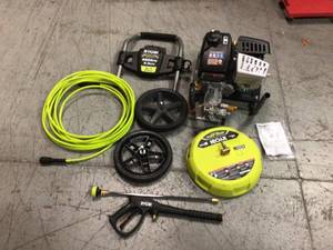 3200 PSI 2.3 GPM Cold Water 196cc Kohler Gas Pressure Washer and 15 in. Surface Cleaner by RYOBI