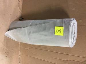 HUSKY 24 ft. x 100 ft. Clear 6 mil Plastic Sheeting Customer Returns See Pictures&nbsp